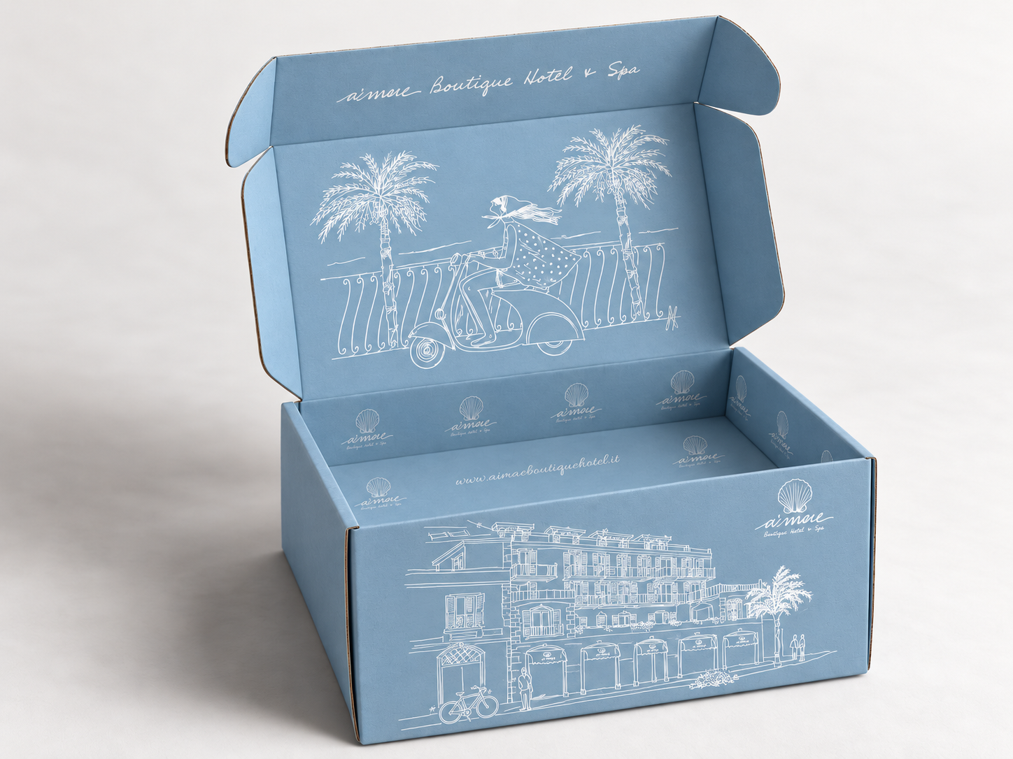 Packaging illustrato