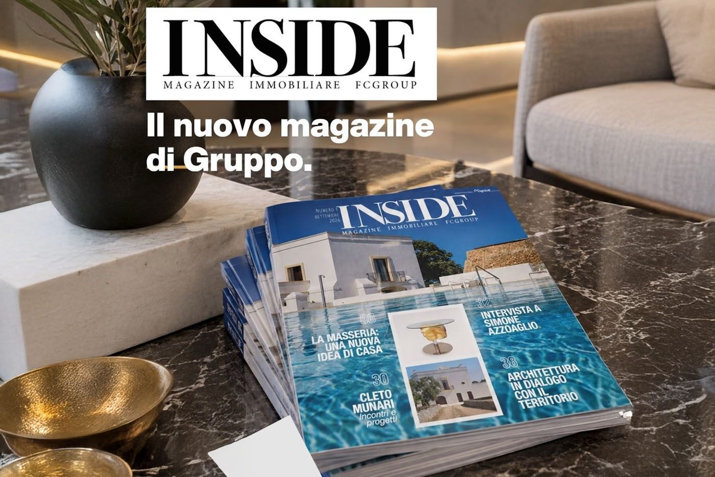 Rivista su una scrivania